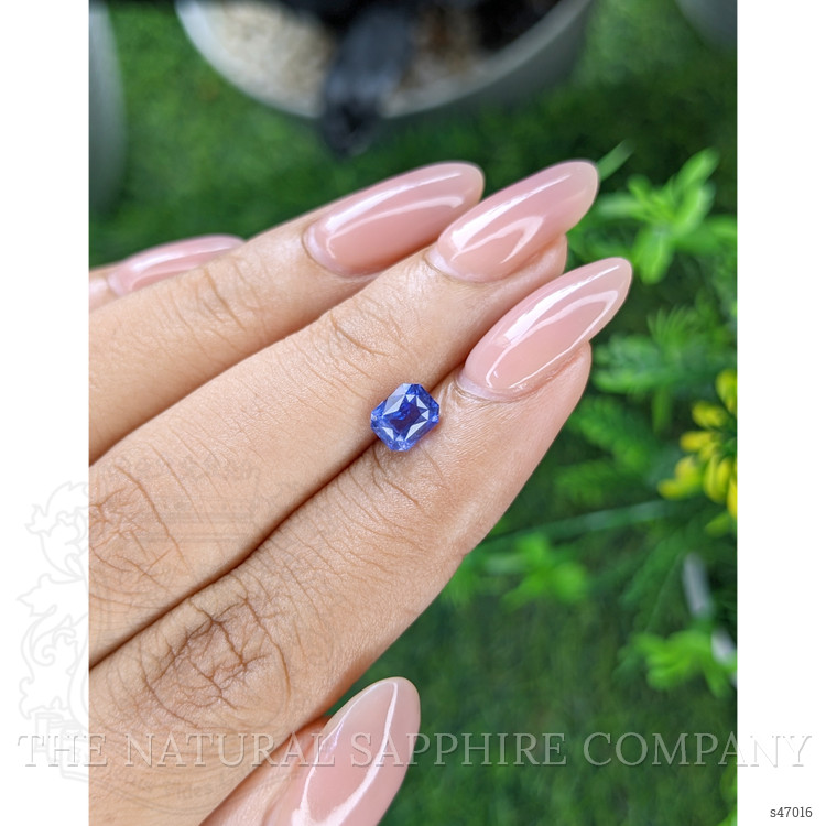 1.16 Ct. Bluish Purple Sapphire from Ceylon (Sri Lanka)