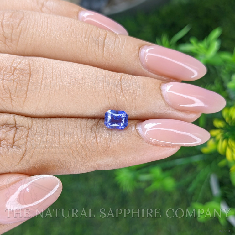 1.16 Ct. Bluish Purple Sapphire from Ceylon (Sri Lanka)