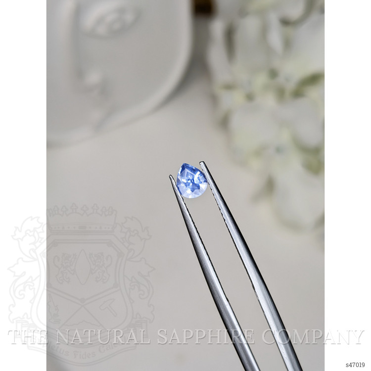 0.40 Ct. Blue Sapphire from Ceylon (Sri Lanka)