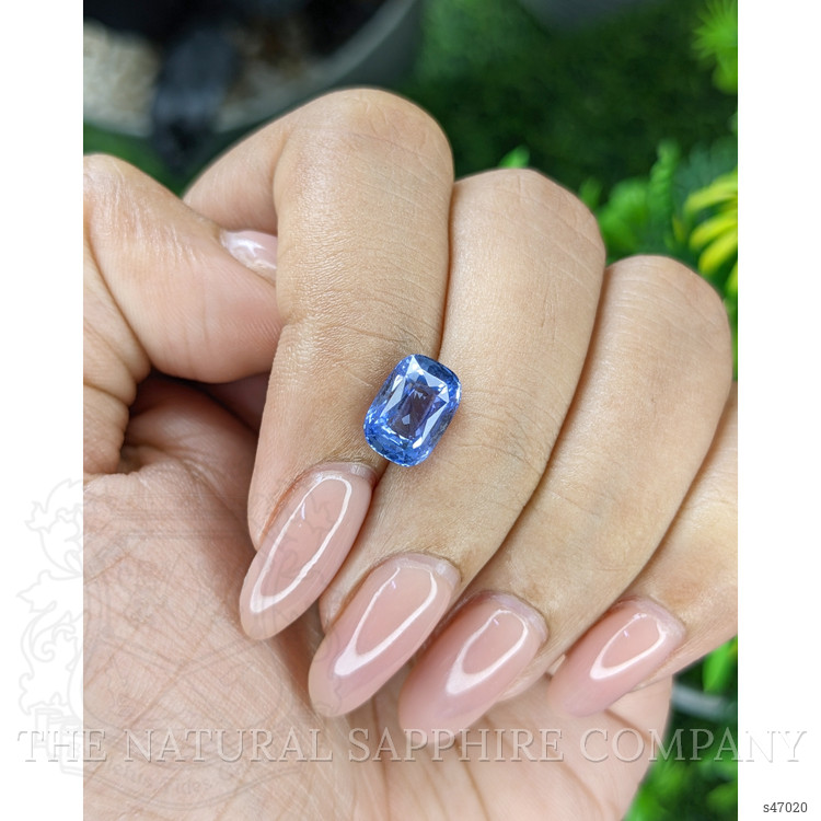 3.06 Ct. Blue Sapphire from Ceylon (Sri Lanka)