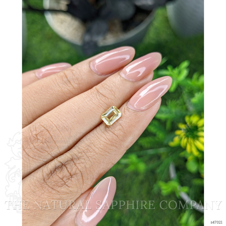 1.06 Ct. Yellow Sapphire from Ceylon (Sri Lanka)