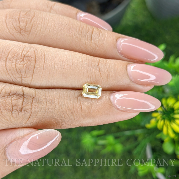 1.06 Ct. Yellow Sapphire from Ceylon (Sri Lanka)