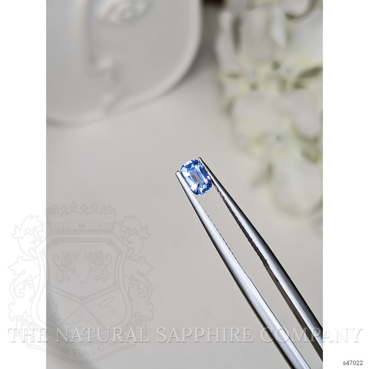 0.46 Ct. Blue Sapphire from Ceylon (Sri Lanka)