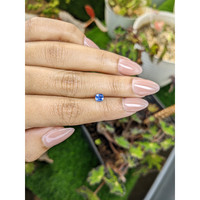0.53 Ct. Blue Sapphire from Ceylon (Sri Lanka) Life Style