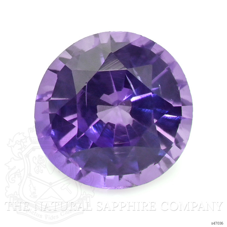 0.38 Ct. Purple Sapphire from Ceylon (Sri Lanka)