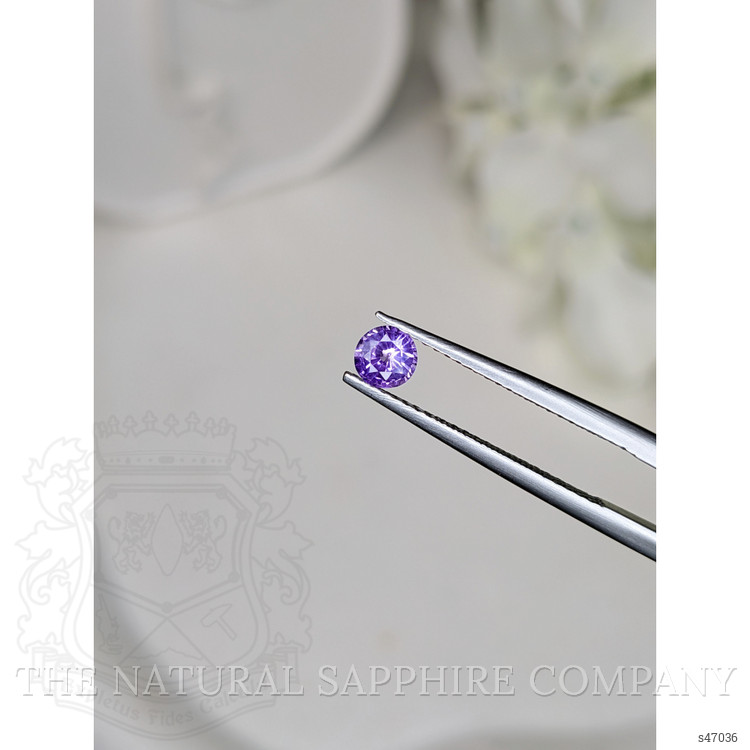 0.38 Ct. Purple Sapphire from Ceylon (Sri Lanka)