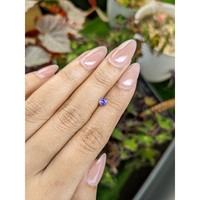 0.38 Ct. Purple Sapphire from Ceylon (Sri Lanka) Life Style