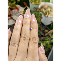 0.38 Ct. Purple Sapphire from Ceylon (Sri Lanka) Life Style