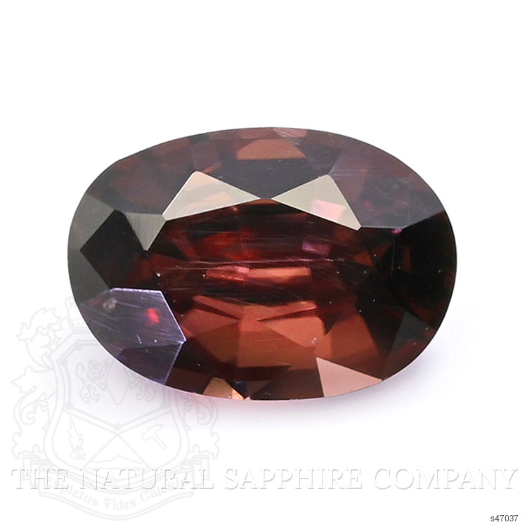0.64 Ct. Pinkish Brown Sapphire from Ceylon (Sri Lanka)