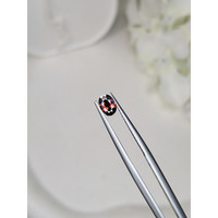 0.64 Ct. Pinkish Brown Sapphire from Ceylon (Sri Lanka) Life Style