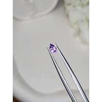 0.43 Ct. Pinkish Purple Sapphire from Ceylon (Sri Lanka) Life Style