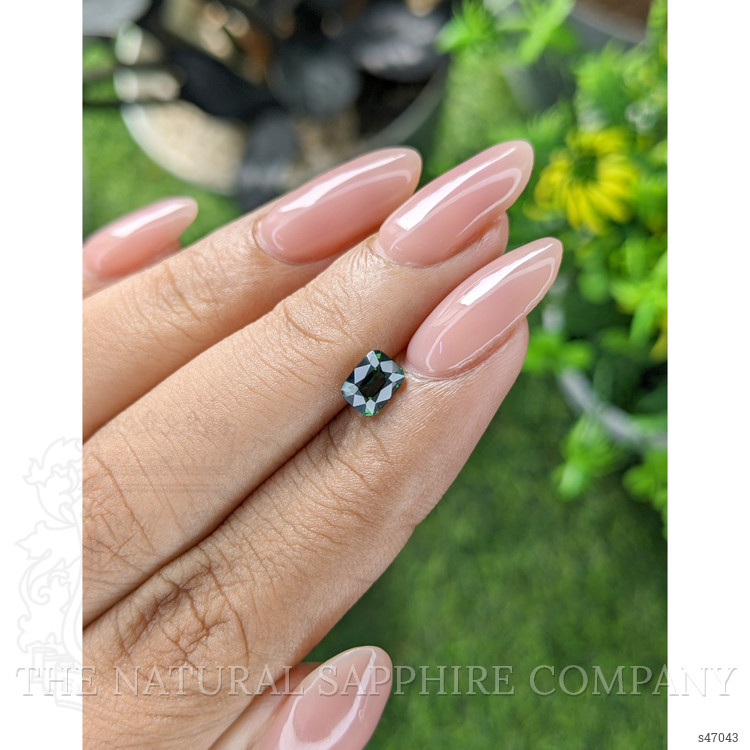 0.95 Ct. Green Sapphire from Madagascar