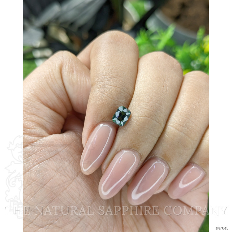0.95 Ct. Green Sapphire from Madagascar