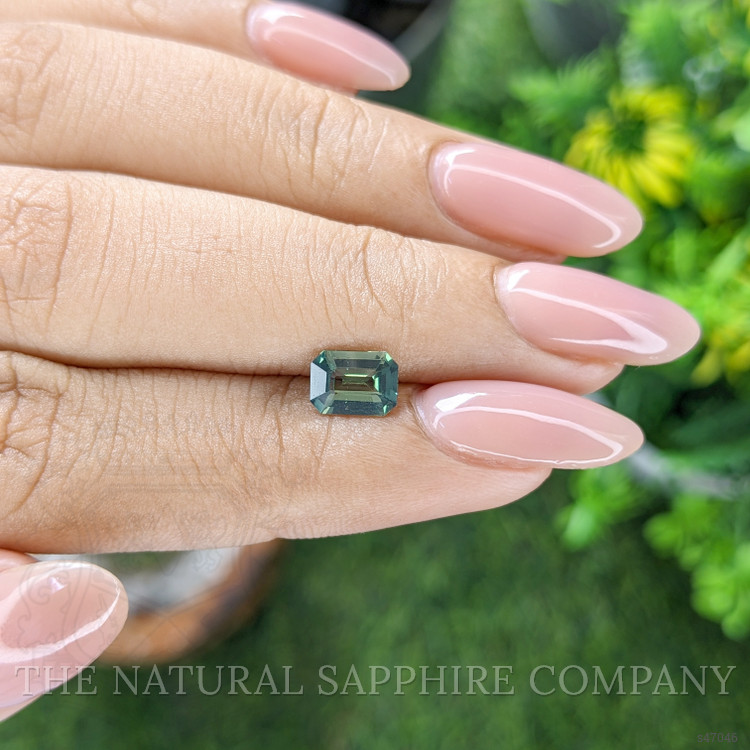1.02 Ct. Bluish Green Sapphire from Madagascar