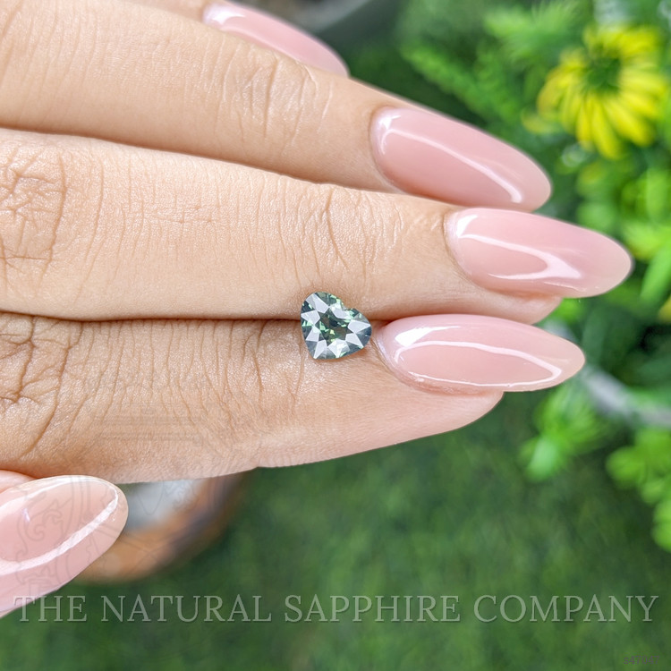0.97 Ct. Green Sapphire from Madagascar