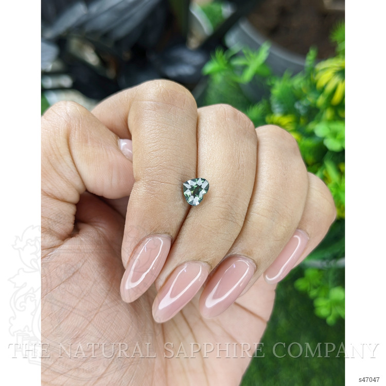 0.97 Ct. Green Sapphire from Madagascar