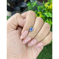 1.09 Ct. Blue Sapphire from Madagascar Life Style