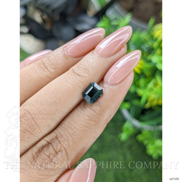 1.61 Ct. Bluish Green Sapphire from Madagascar