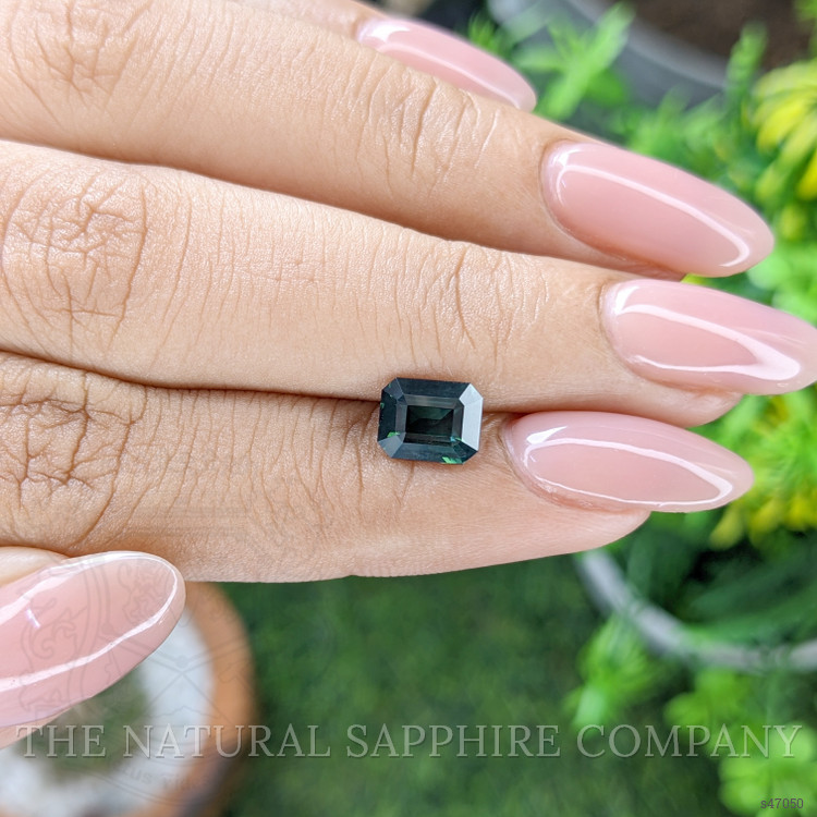 1.61 Ct. Bluish Green Sapphire from Madagascar