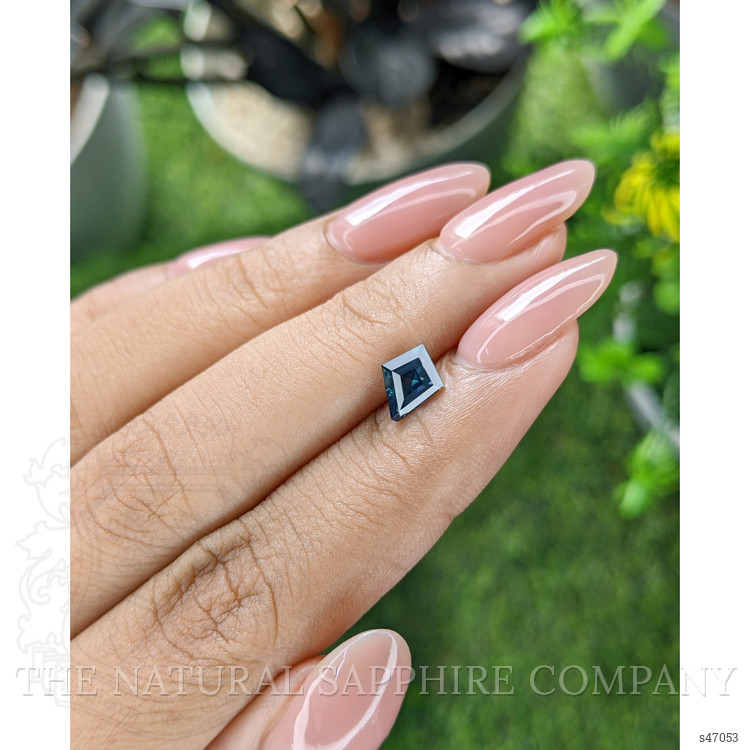 1.01 Ct. Greenish Blue Sapphire from Madagascar