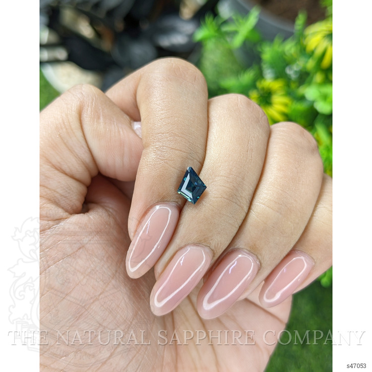 1.01 Ct. Greenish Blue Sapphire from Madagascar