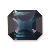 1.59 Ct. Greenish Blue Sapphire from Madagascar Video
