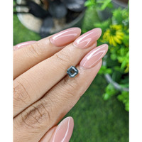 1.10 Ct. Bluish Green Sapphire from Madagascar Life Style