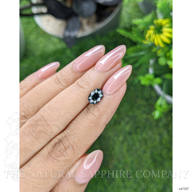1.60 Ct. Bluish Green Sapphire from Madagascar