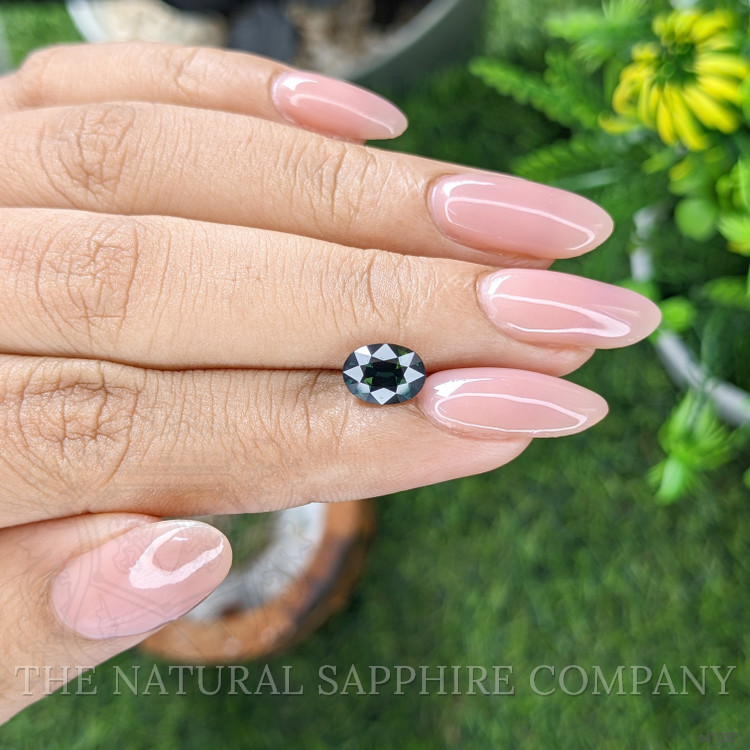 1.60 Ct. Bluish Green Sapphire from Madagascar