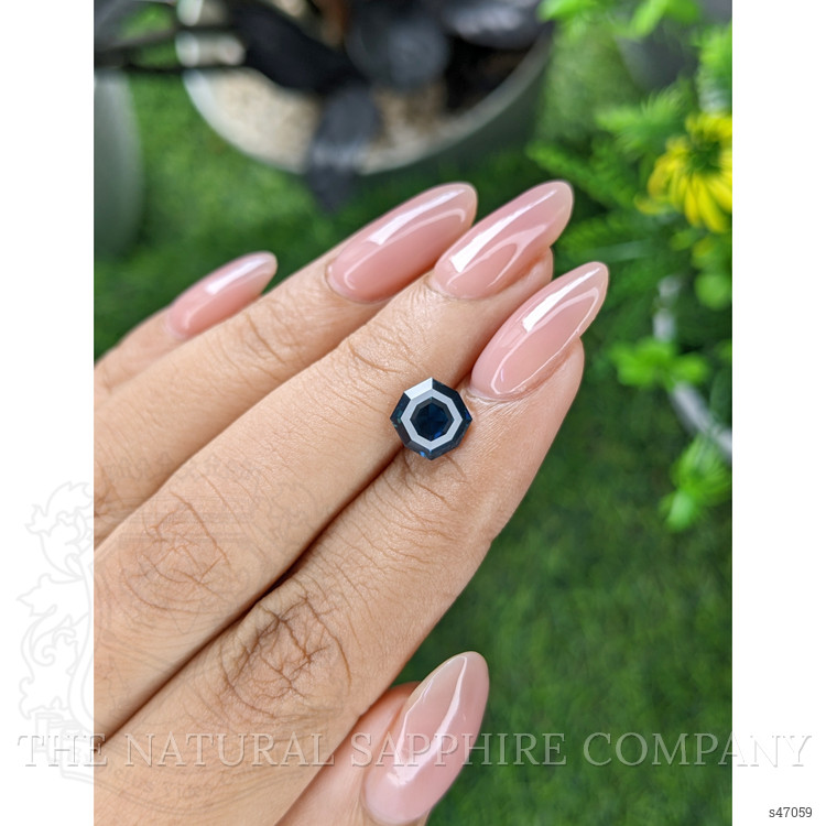 2.05 Ct. Greenish Blue Sapphire from Madagascar