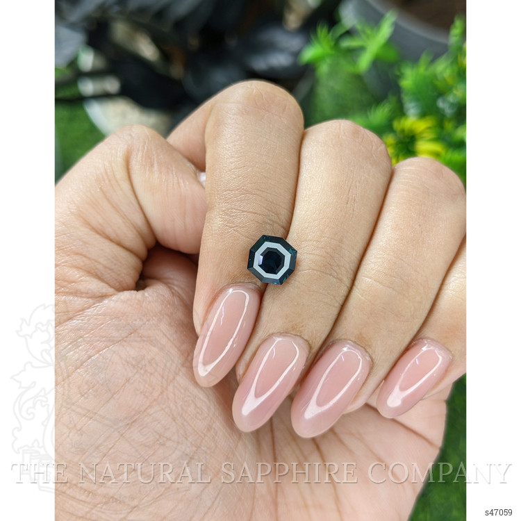 2.05 Ct. Greenish Blue Sapphire from Madagascar