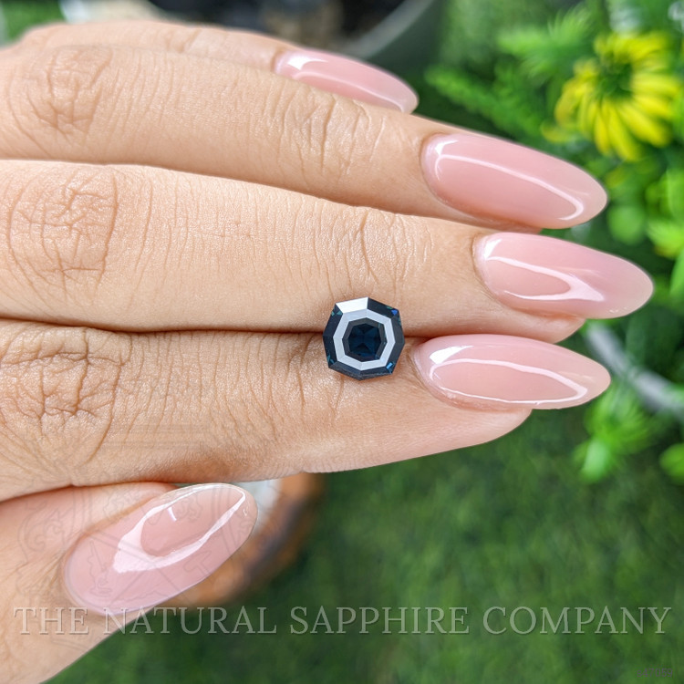 2.05 Ct. Greenish Blue Sapphire from Madagascar