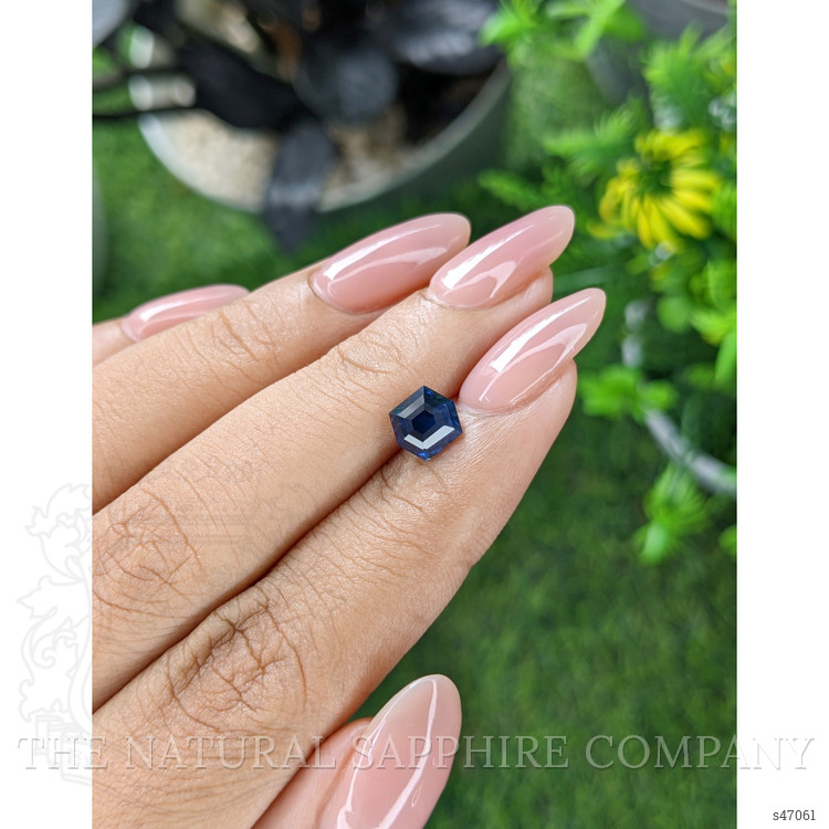 1.56 Ct. Greenish Blue Sapphire from Madagascar