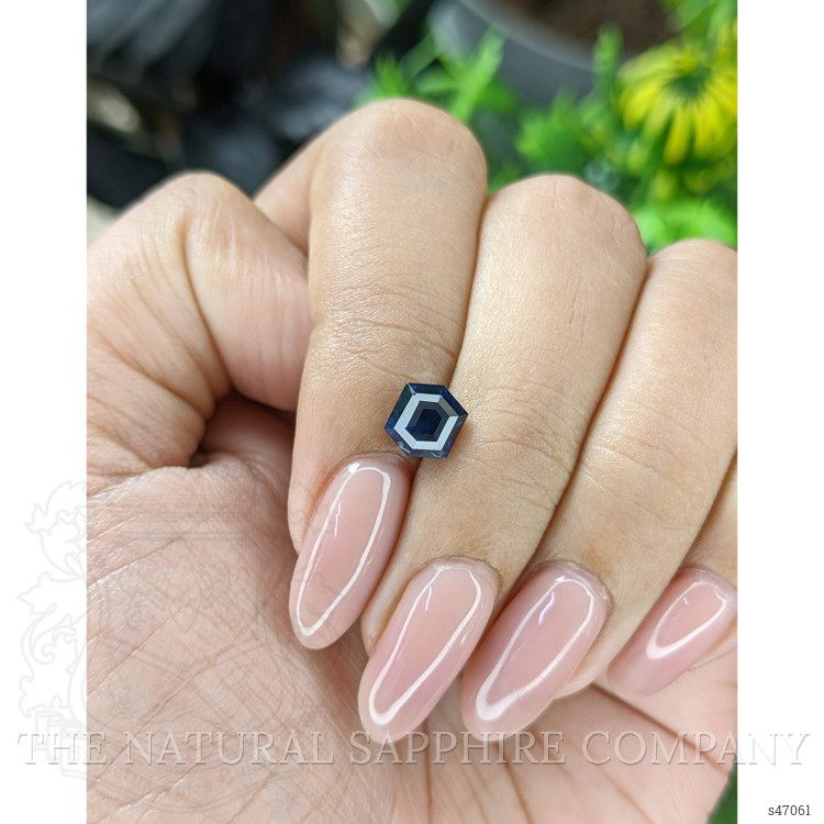 1.56 Ct. Greenish Blue Sapphire from Madagascar