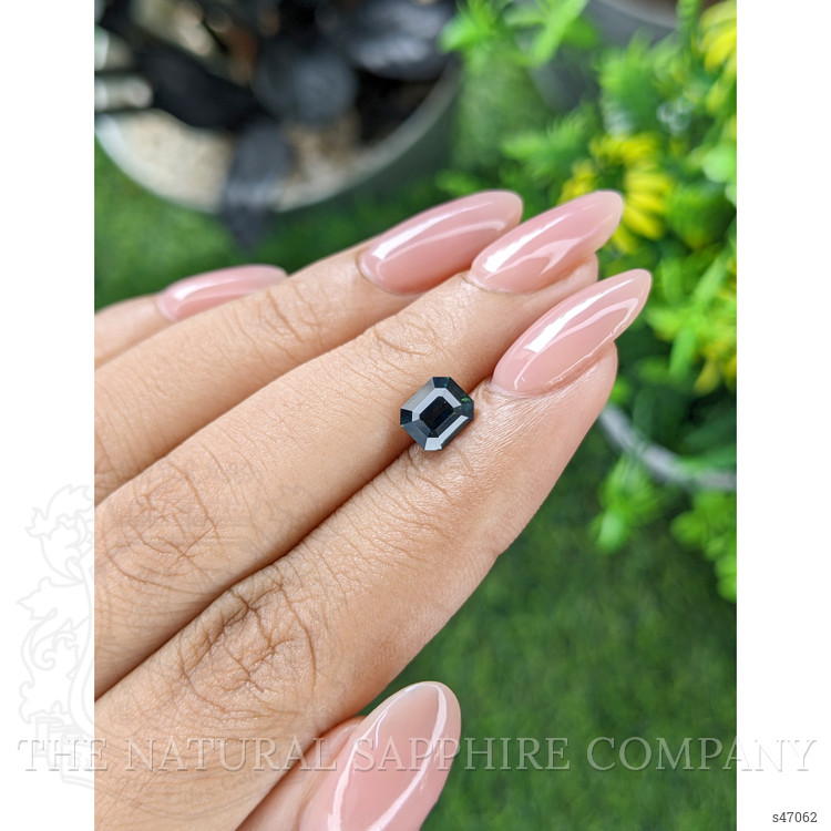 1.53 Ct. Bluish Green Sapphire from Madagascar