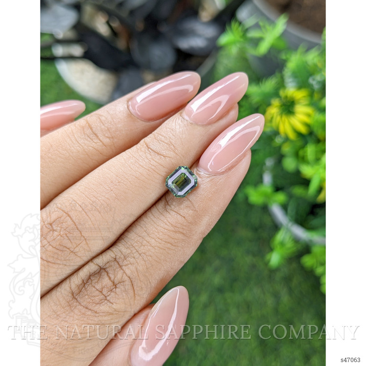 1.52 Ct. Yellowish Green Sapphire from Madagascar