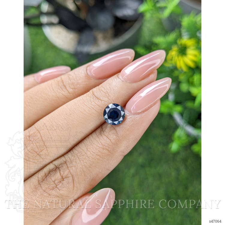 2.07 Ct. Greenish Blue Sapphire from Madagascar