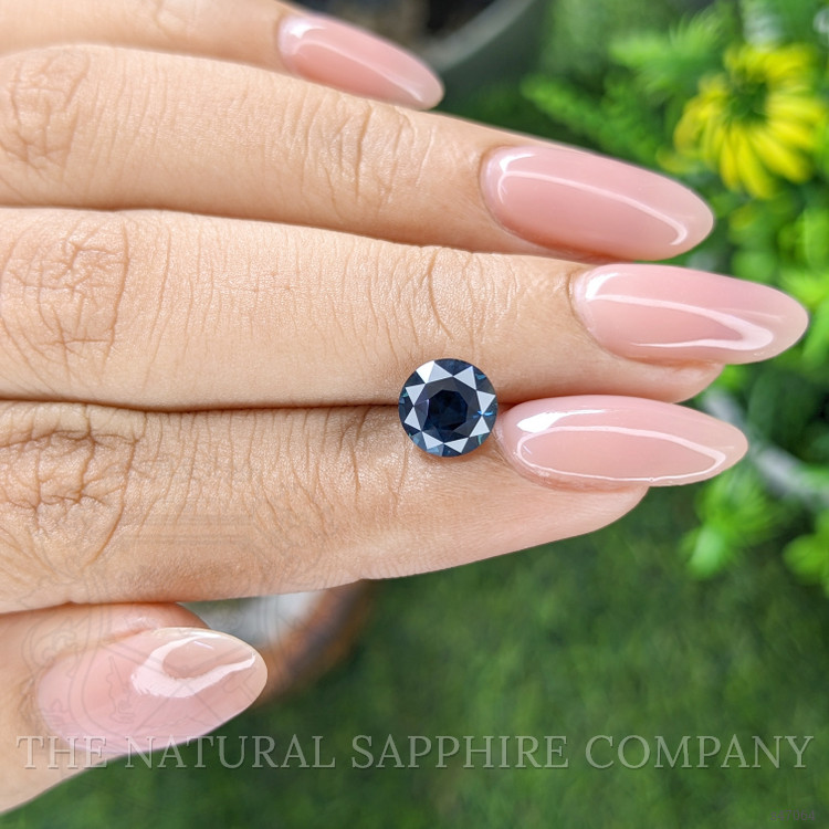 2.07 Ct. Greenish Blue Sapphire from Madagascar
