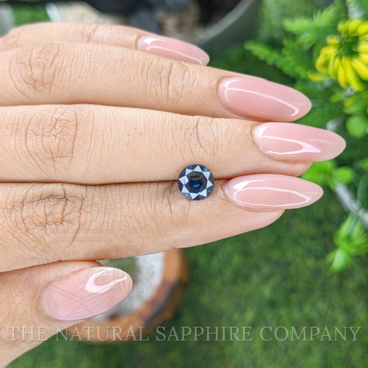 1.17 Ct. Greenish Blue Sapphire from Madagascar