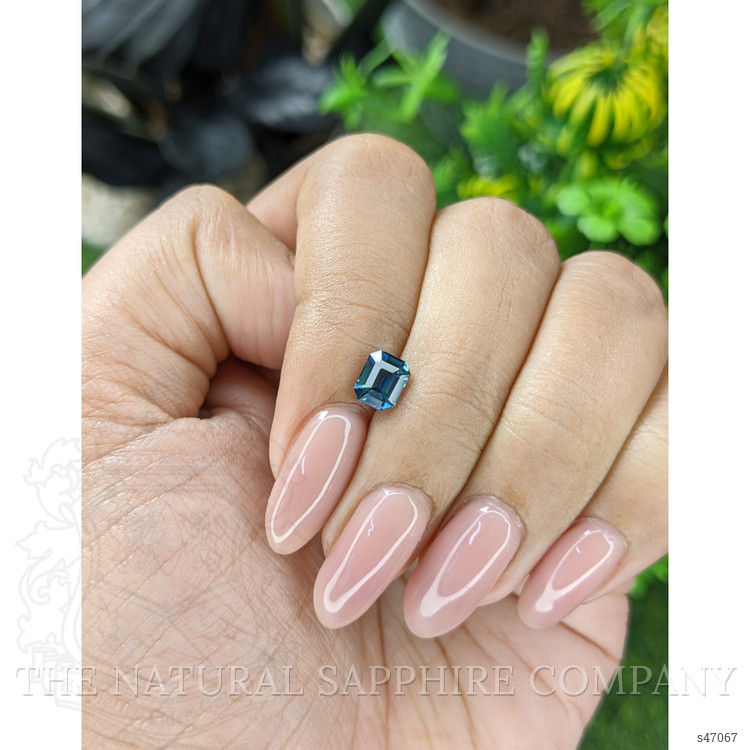 1.05 Ct. Greenish Blue Sapphire from Madagascar