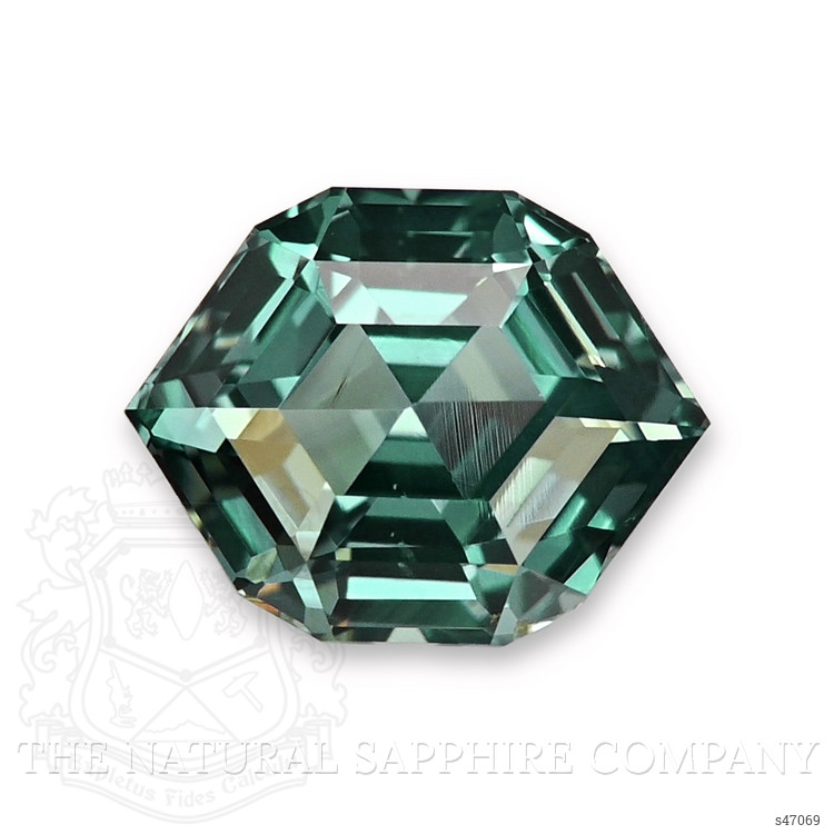 2.03 Ct. Bluish Green Sapphire from Madagascar