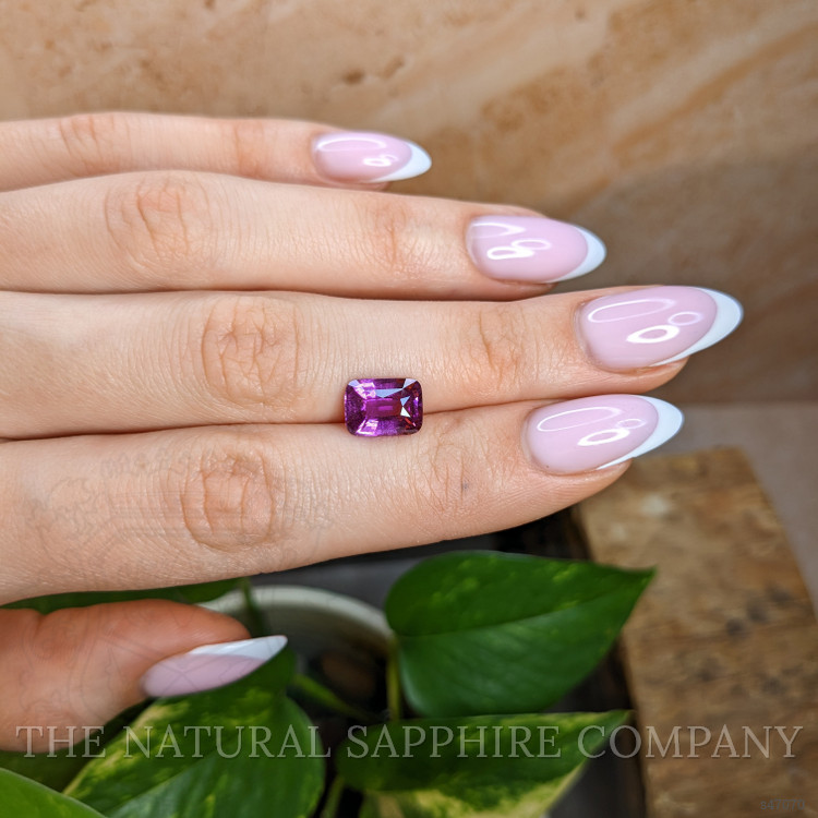 3.59 Ct. Pinkish Purple Sapphire from Madagascar