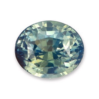 2.62 Ct. Bluish Green Sapphire from Madagascar Video