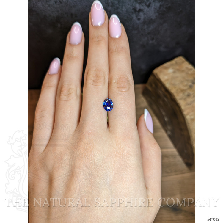 2.55 Ct. Blue Sapphire from Ceylon (Sri Lanka)