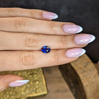 2.55 Ct. Blue Sapphire from Ceylon (Sri Lanka) Life Style