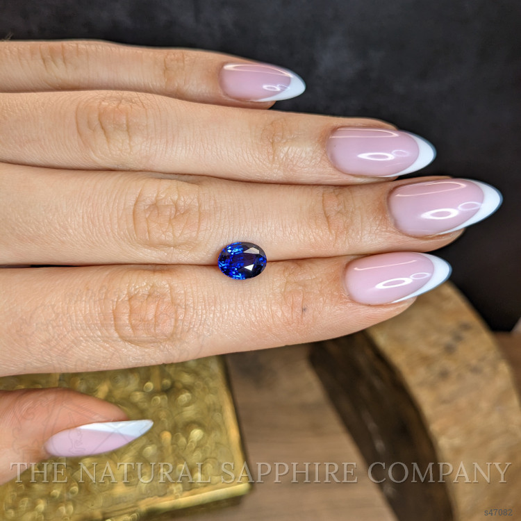 2.55 Ct. Blue Sapphire from Ceylon (Sri Lanka)