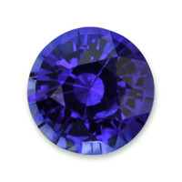 0.69 Ct. Purplish Blue Sapphire from Ceylon (Sri Lanka) Video