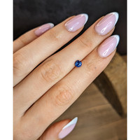 0.68 Ct. Blue Sapphire from Ceylon (Sri Lanka) Life Style