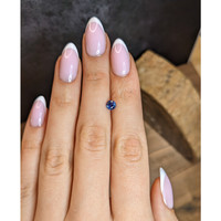 0.68 Ct. Blue Sapphire from Ceylon (Sri Lanka) Life Style