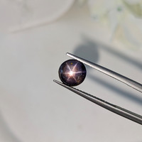 4.23 Ct. Purple Star Sapphire from Ceylon (Sri Lanka) Life Style